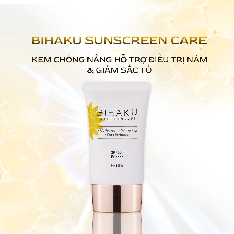 Kem chống nắng Bihaku Sunscreen Care 35ml - Image 2
