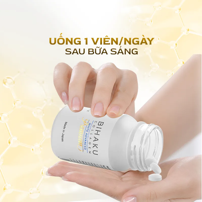 Viên uống trắng da Bihaku Collagen Premium 3 Viên uống trắng da Bihaku Collagen Premium - Image 3