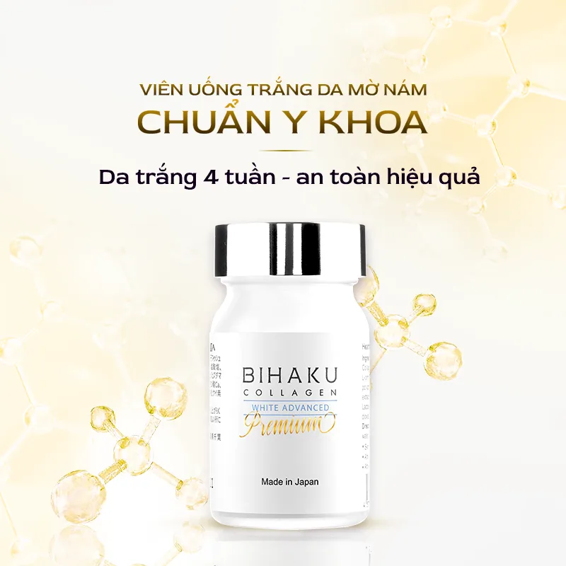 Viên uống trắng da Bihaku Collagen Premium 2 Viên uống trắng da Bihaku Collagen Premium - Image 2