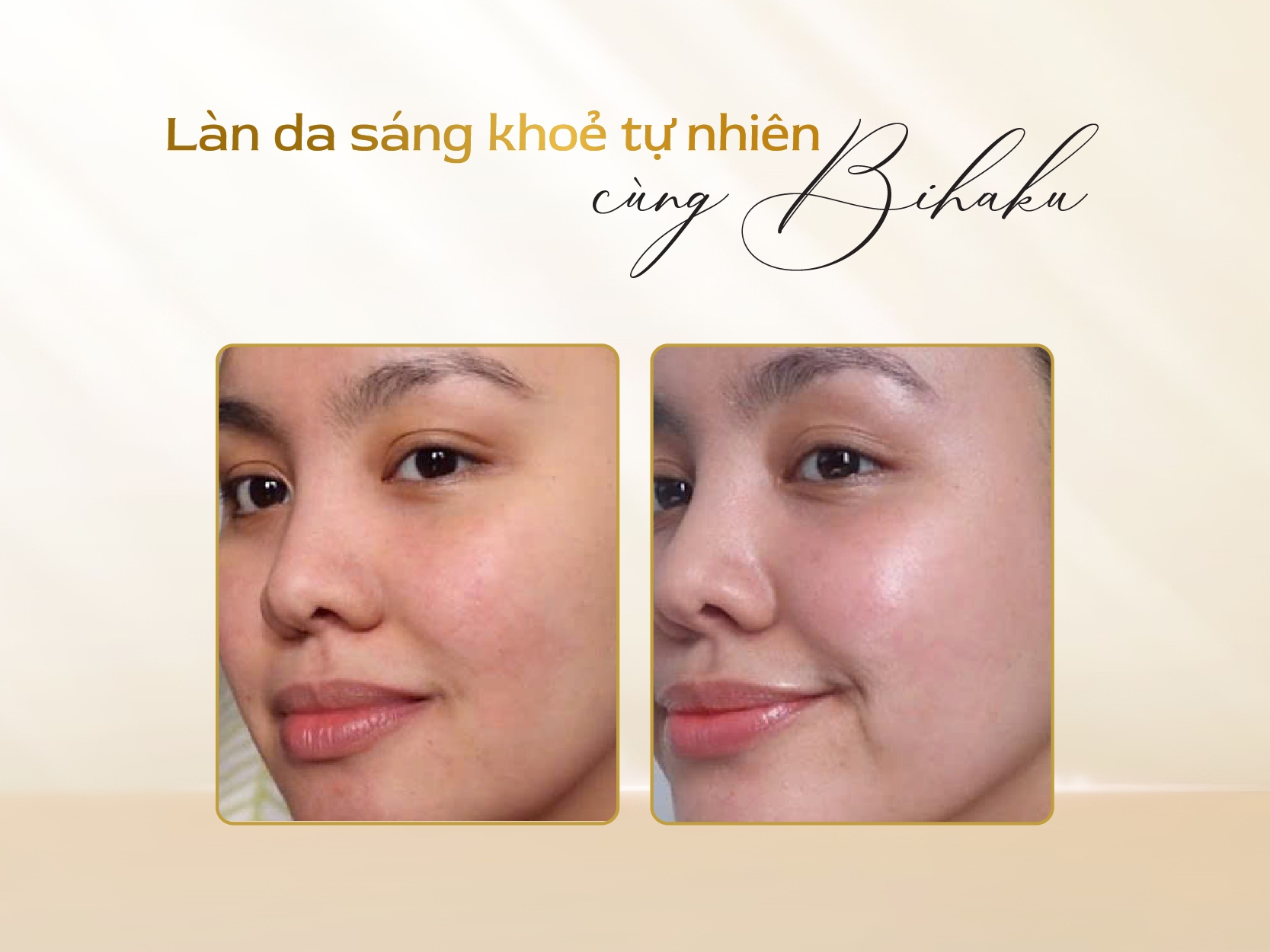 Làn da sáng khỏe tự nhiên cùng Bihaku