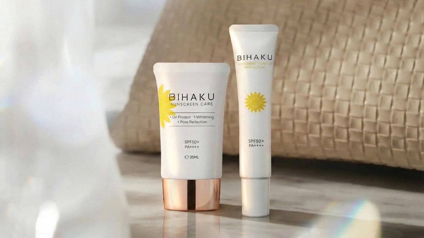 Bộ đôi kem chống nắng Bihaku