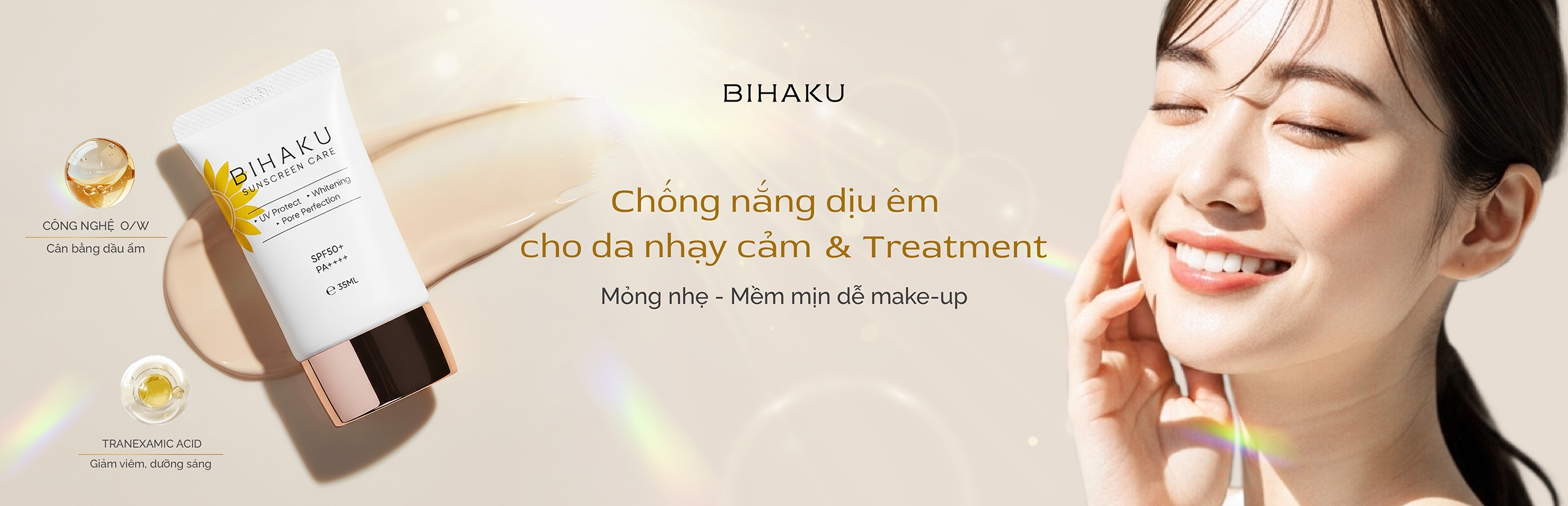 Kem chống nắng Bihaku