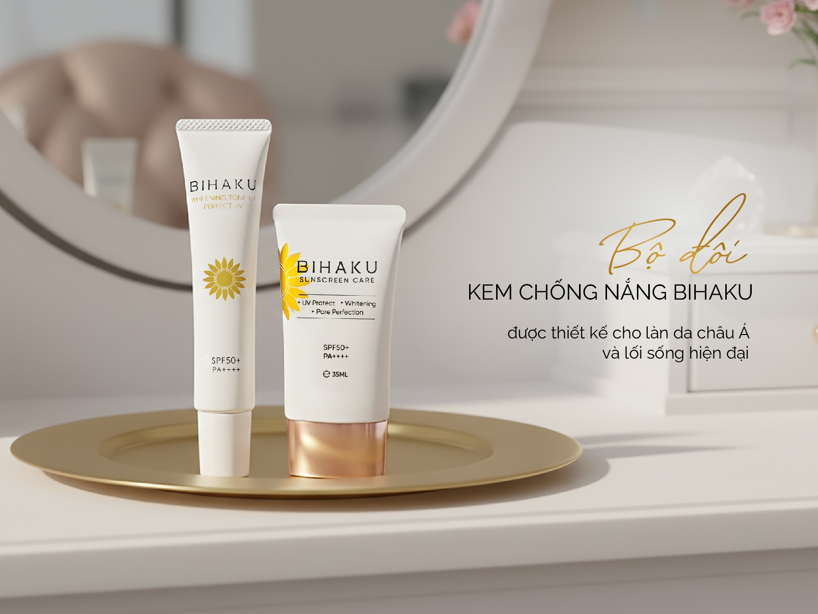 Ánh Sáng Xanh - Mối Nguy Tiềm Ẩn Đối Với Làn Da Trong Thời Đại Số 4 bo doi kem chong nang cua Bihaku