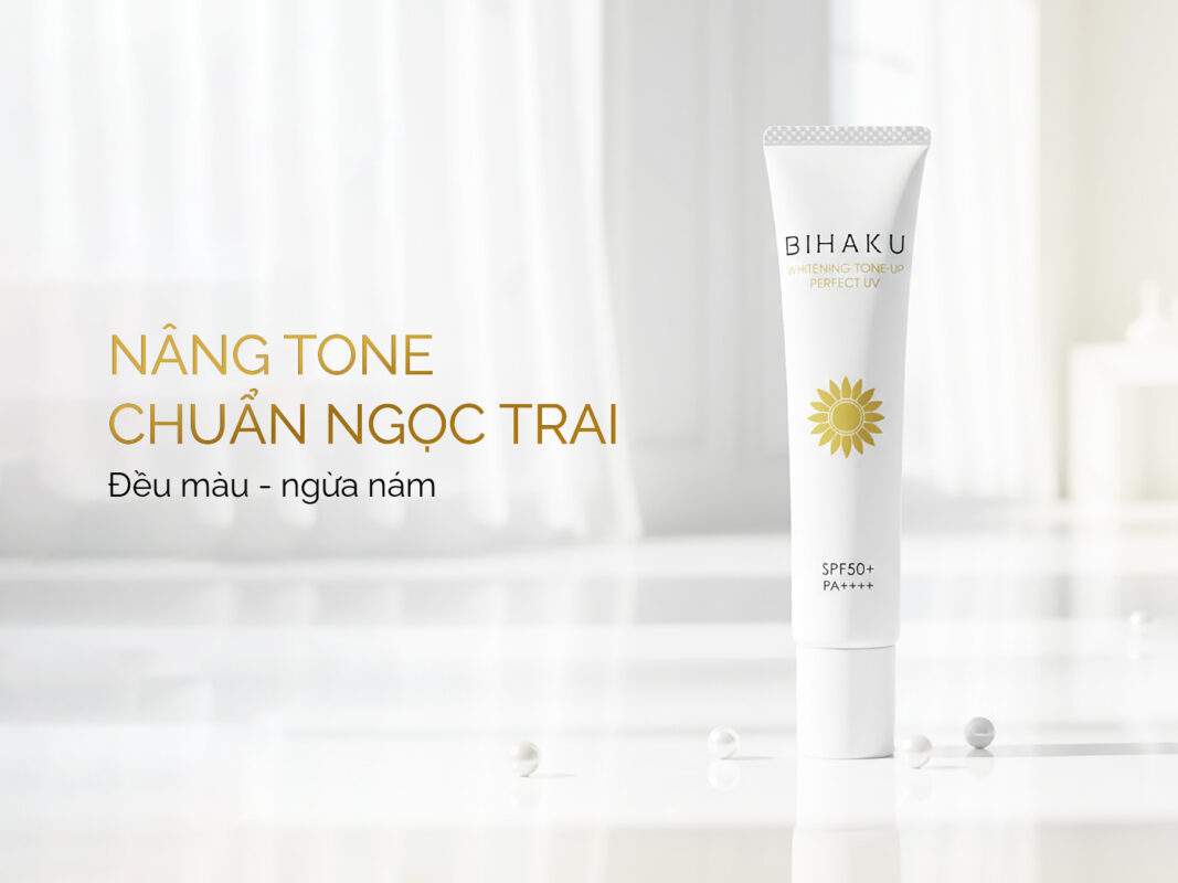 Kem chống nắng dưỡng trắng Bihaku