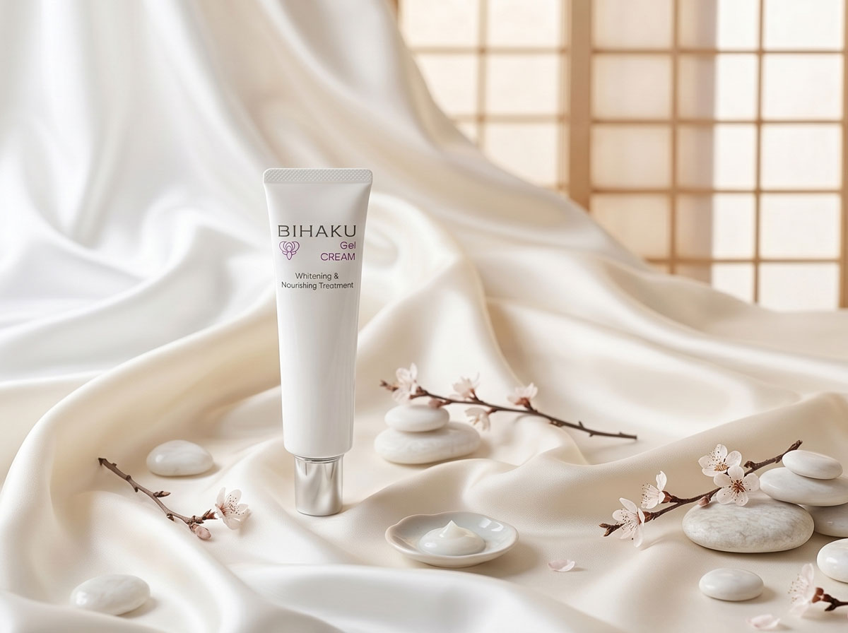Gel cream có gây bí da không? Sự thật cần hiểu đúng 9 Bihaku Gel Cream Whitening & Nourishing Treatment
