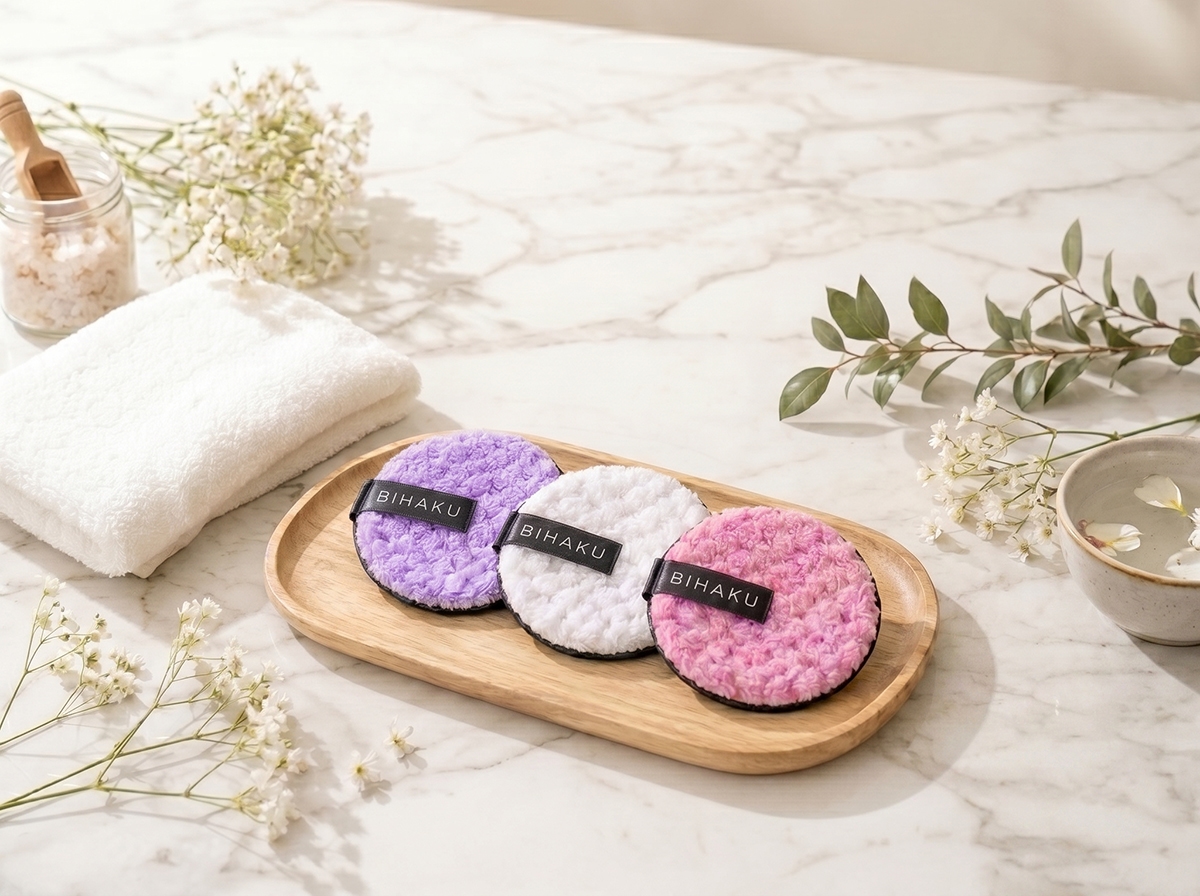 Bông làm sạch Bihaku: Giải pháp làm sạch chuẩn Nhật cho làn da nhạy cảm 2 Bông làm sạch Bihaku Gentle Cleansing Pad