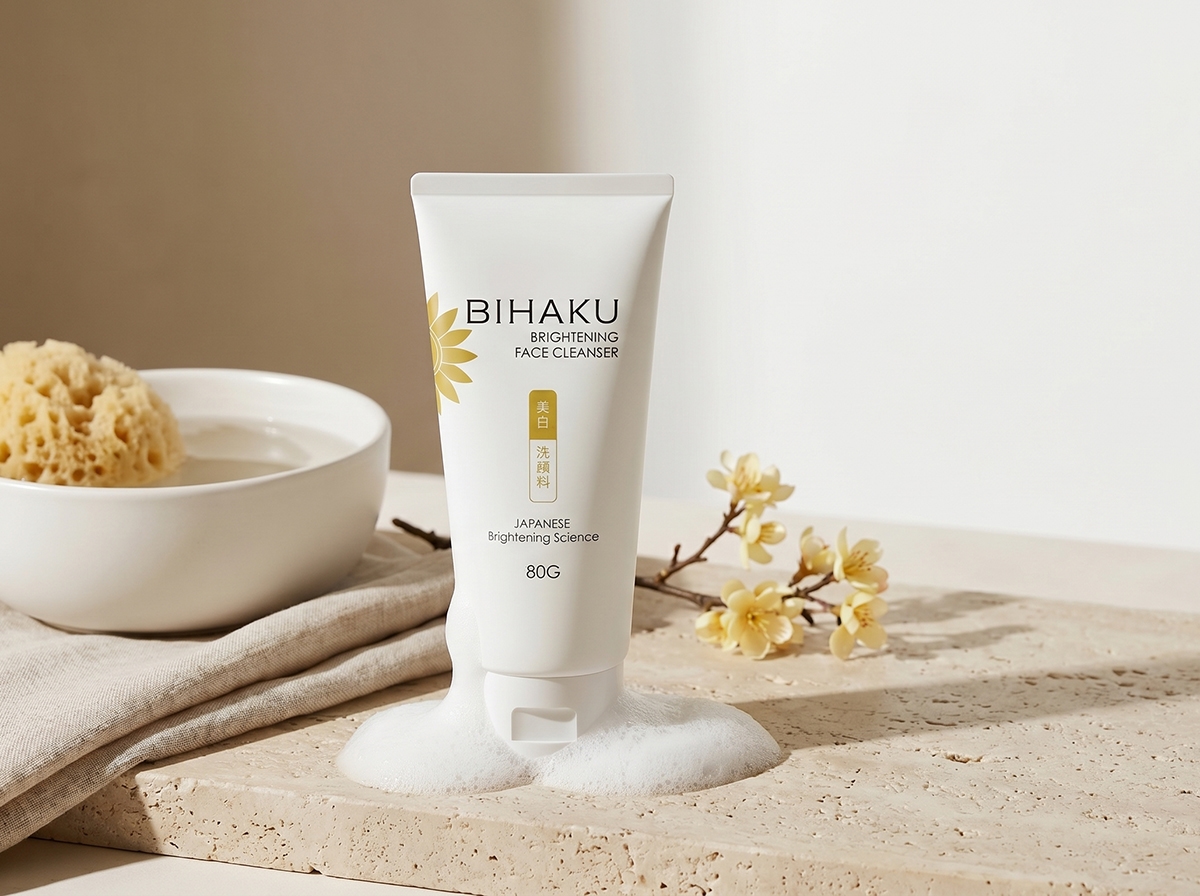 Sữa rửa mặt sáng da Bihaku Brightening Face Cleanser