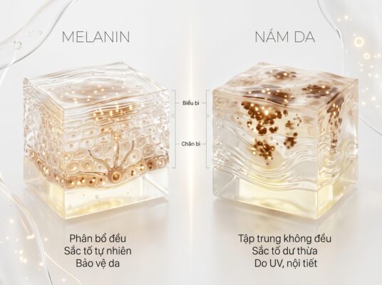 Hiểu đúng về melanin và nám