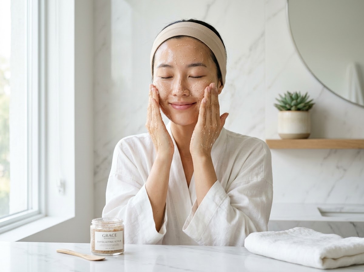Làm sạch và tẩy tế bào chết sai cách