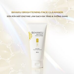 Sữa rửa mặt làm sạch đa tầng Bihaku Brightening Face Cleanser - Ảnh 2
