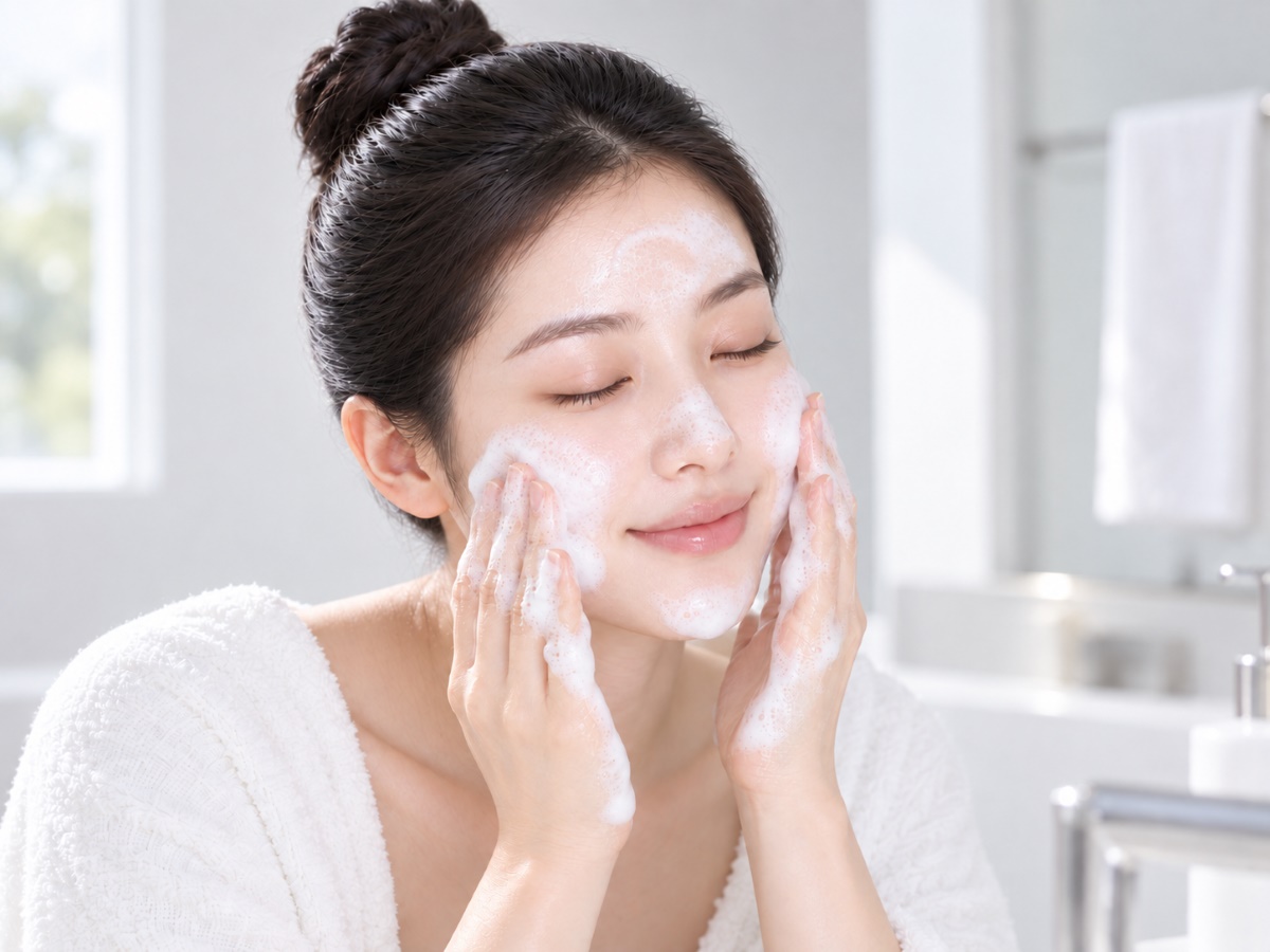 Rửa mặt xong da căng rít