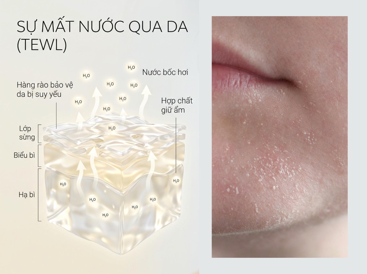 Hàng rào da mất cân bằng